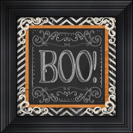 Framed Boo Print