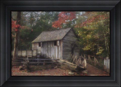 Framed Cades Cove Grist Mill Print