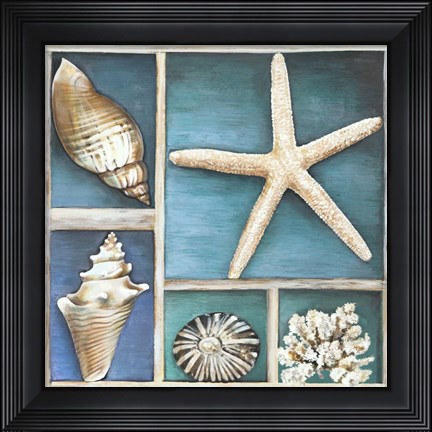Framed Collection of Memories II Print