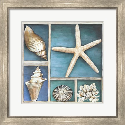 Framed Collection of Memories II Print