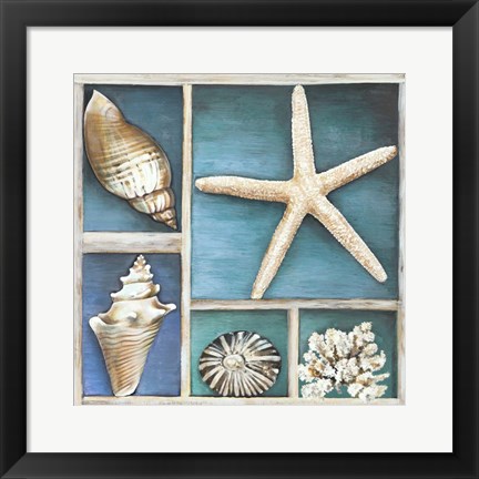 Framed Collection of Memories II Print