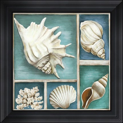 Framed Collection of Memories III Print