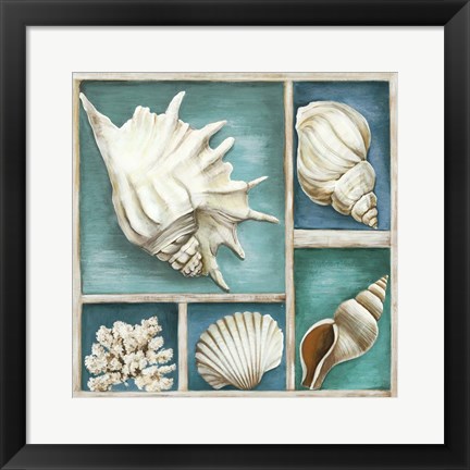 Framed Collection of Memories III Print