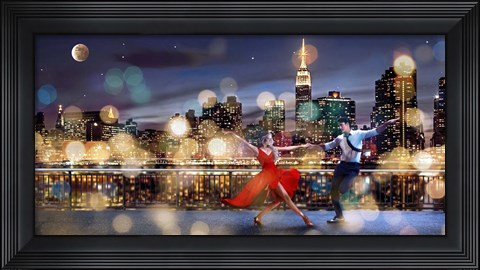 Framed Dancin&#39; in the Moonlight Print