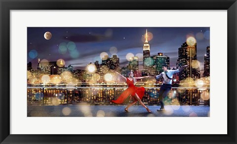 Framed Dancin&#39; in the Moonlight Print