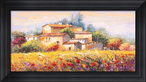 Framed Campo d&#39;estate Print