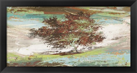 Framed Washed Tree Print