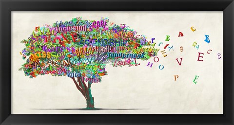 Framed Tree of Humanity Print