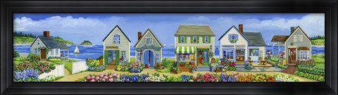 Framed Surfside Village Print