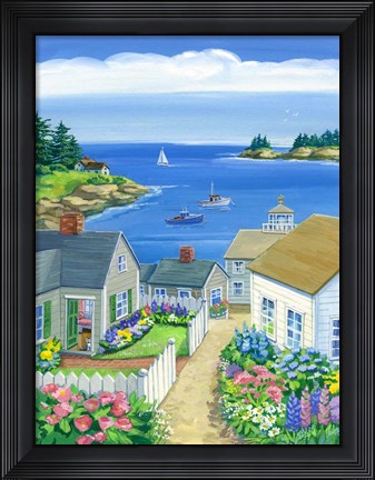 Framed Quiet Side Print