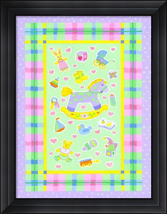 Framed Baby Theme Print