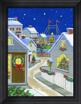 Framed All is Bright Print