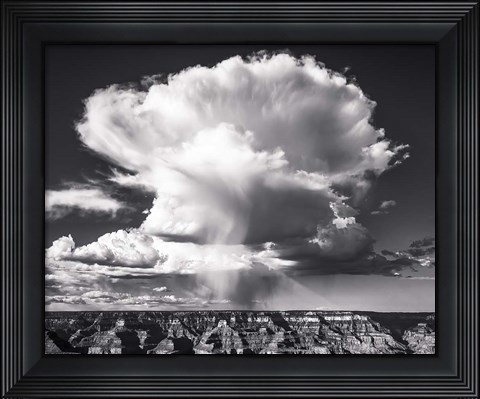 Framed Silver Cloud Print
