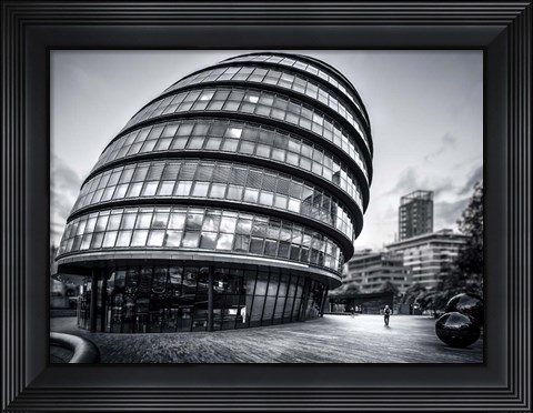 Framed City Hall London Print