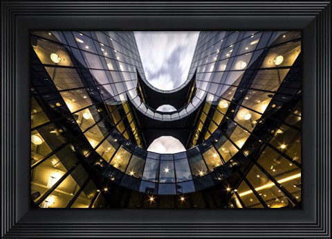 Framed London Go I Print