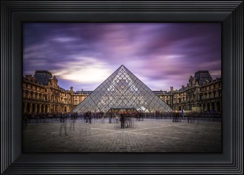 Framed Louvre I Print