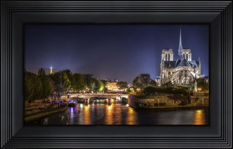 Framed Notre Dame III Print