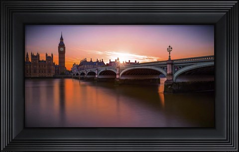 Framed Westminster Print