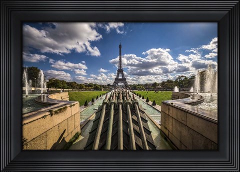 Framed EiffelTr I Print