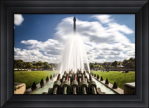 Framed EiffelTr II Print