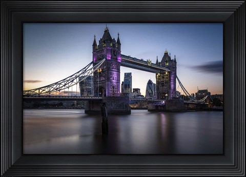Framed Tower Bridge Print