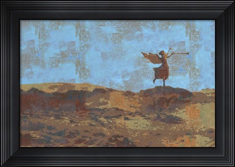 Framed Lady Of Dune Print