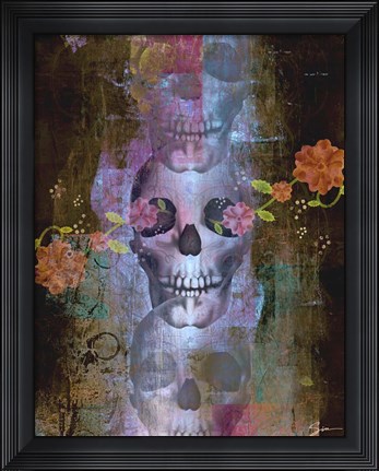 Framed Skullminder Print