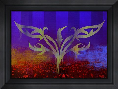 Framed Glory Bird Print