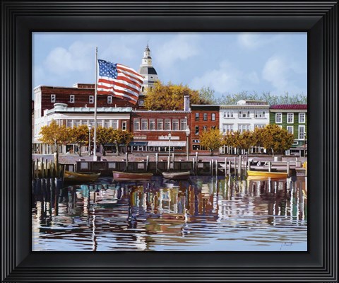 Framed Annapolis Print