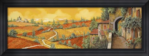 Framed Bassa Toscana Print