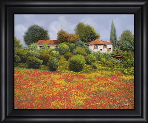 Framed La Nuova Estate Print