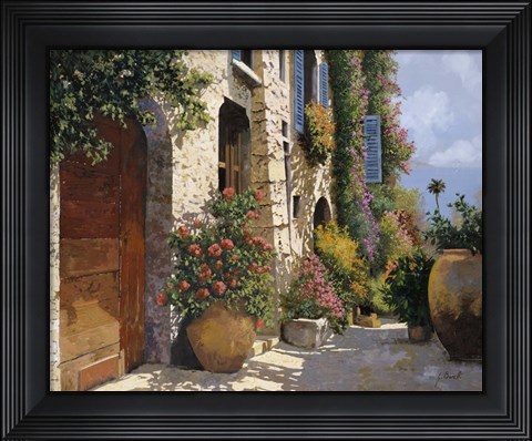Framed La Bella Strada Print