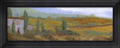Framed Un Altro Pomeriggio in Toscana Print