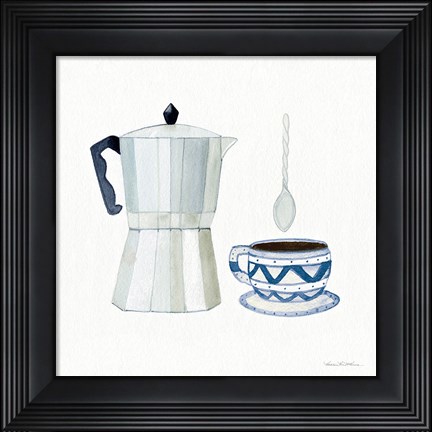 Framed Coffee Break VII Print