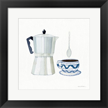 Framed Coffee Break VII Print