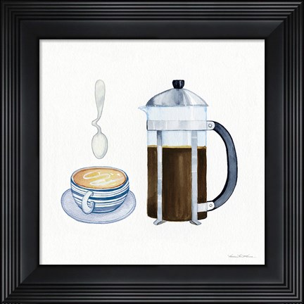 Framed Coffee Break VIII Print