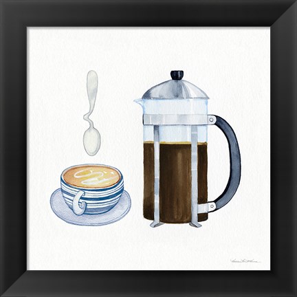 Framed Coffee Break VIII Print