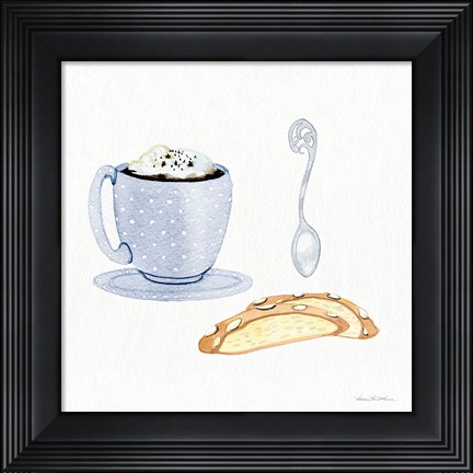 Framed Coffee Break IX Print