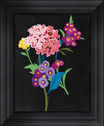 Framed Alpine Bouquet III Print