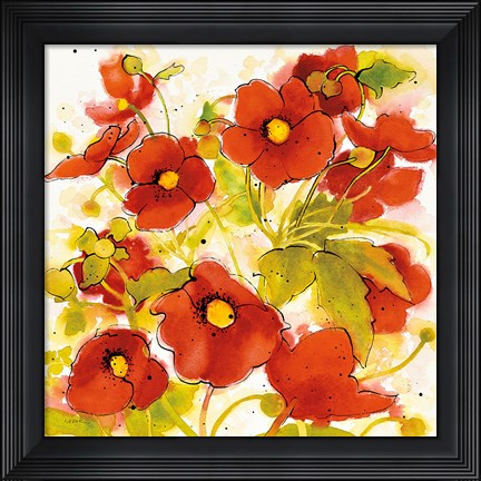 Framed Wild Meadow II Print