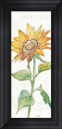 Framed Tuscan Elegance VI Print