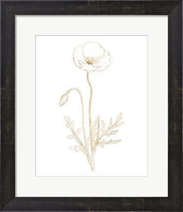 Framed Gilded Botanical I Print