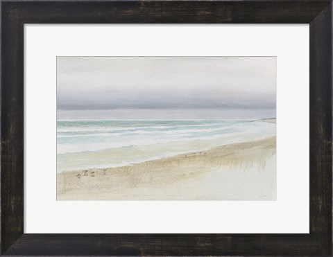Framed Serene Seaside Print
