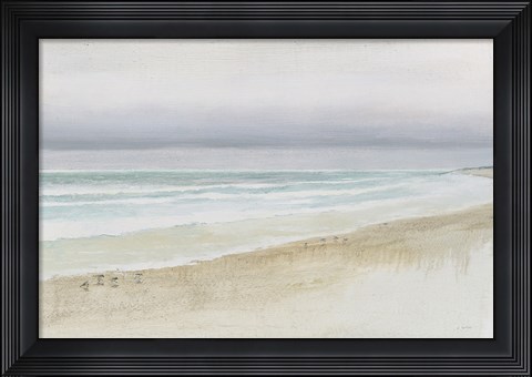 Framed Serene Seaside Print
