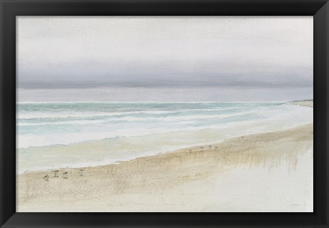 Framed Serene Seaside Print