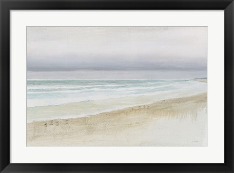 Framed Serene Seaside Print