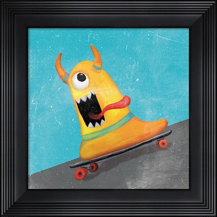 Framed Xtreme Monsters IV Print