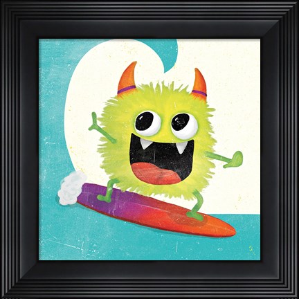 Framed Xtreme Monsters III Print