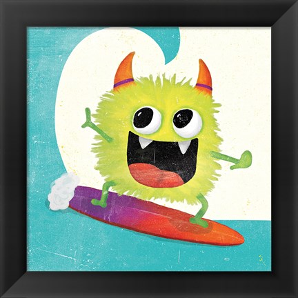 Framed Xtreme Monsters III Print