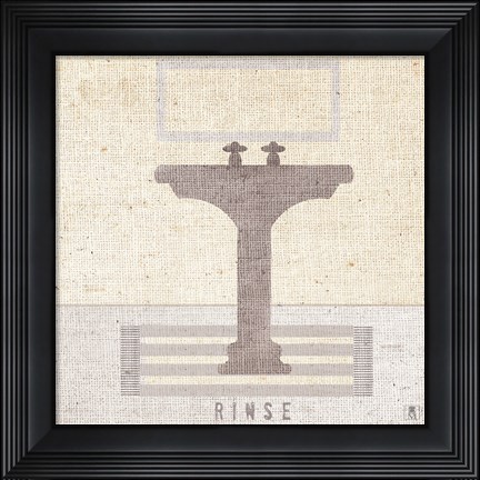 Framed Soft Cleanse II Print